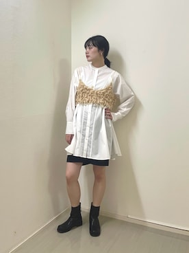 「アイテム（ワンピース/ドレス）」を使った、furi82さん（レディース・165cm）の秋コーディネート