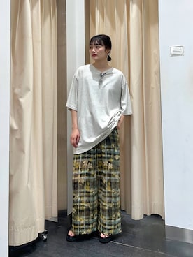 「kbf_ootd」｜「アイテム（サンダル）」を使った、furi82さん（レディース・165cm）の夏コーディネート