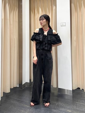 「kbf_ootd」｜「アイテム（シューズ）」を使った、furi82さん（レディース・165cm）の夏コーディネート