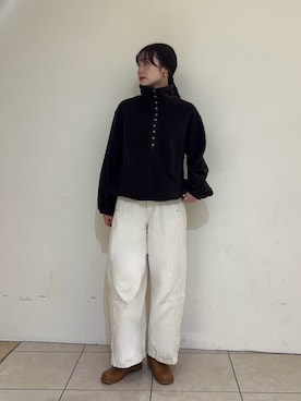 「アイテム（その他トップス）」を使った、furi82さん（レディース・165cm）の冬コーディネート