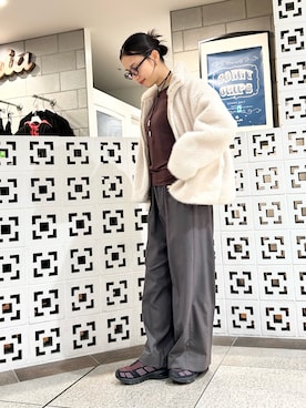 yokouchiさん（レディース・164cm）の冬コーディネート