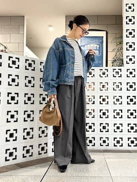 yokouchiさん（骨格ナチュラル・レディース・164cm）の秋コーディネート