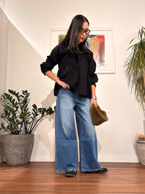 WEB/一部店舗限定』NaokoTakayamaレースブラウス（シャツ/ブラウス