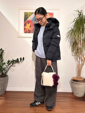 「アイテム（チャーム）」を使った、yokouchiさん（レディース・164cm）の秋コーディネート