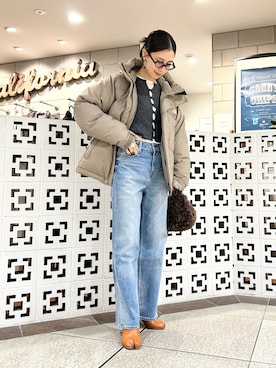 「アイテム（ハンドバッグ）」を使った、yokouchiさん（レディース・164cm・30代）の秋コーディネート