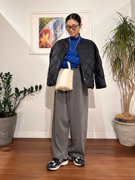 「URBAN RESEARCH Sonny Label（アーバンリサーチサニーレーベル）のアイテム（パンツ）」を使った、yokouchiさん（レディース・164cm）の秋コーディネート