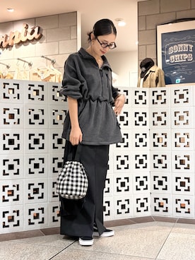「FORK&SPOON（フォークアンドスプーン）のアイテム」を使った、yokouchiさん（レディース・164cm）の秋コーディネート