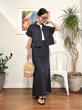 yokouchiさん（レディース・164cm）の夏コーディネート