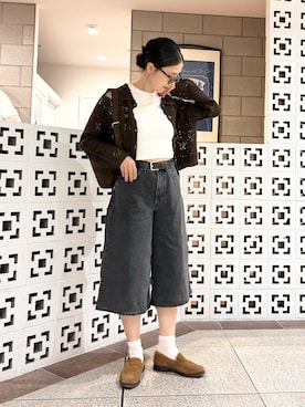 「URBAN RESEARCH Sonny Label（アーバンリサーチサニーレーベル）のアイテム（バッグ）」を使った、yokouchiさん（レディース・164cm）の夏コーディネート