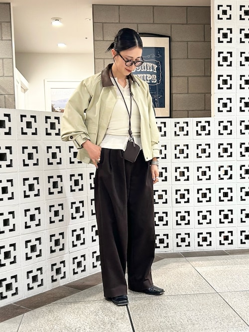 Sonny Label 異素材ショートジャケット ホワイト系 Sonny Label｜異素材衿ショートジャケット | Rakuten Fashion(楽天