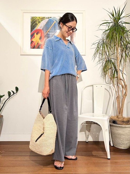 MAATEE & SONS スビンベロアスキッパー ポロシャツ 半袖 中古・古着通販】MAATEE&SONS (マーティーアンドサンズ) SUVIN VELOUR