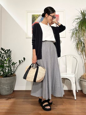 yokouchiさん（レディース・164cm）の夏コーディネート