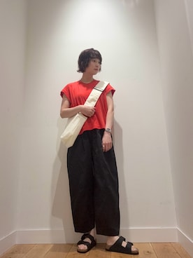 abeさん（レディース・158cm）の春コーディネート