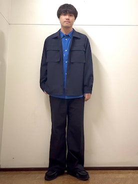 「アイテム（その他アウター）」を使った、Shionさん（メンズ・171cm・10代）の秋コーディネート