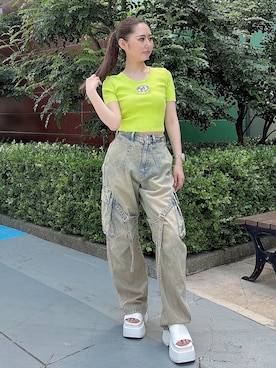 momokaさん（レディース・156cm）の夏コーディネート