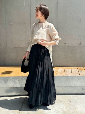 「アイテム（スカート）」を使った、ggkimikoさん（レディース・153cm・30代）の夏コーディネート