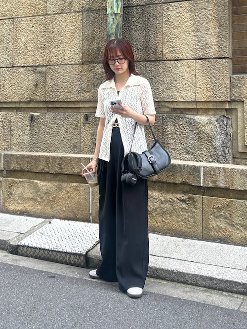 ポンポンつきハンドバッグ キラキラニットショルダーバッグ｜J'aDoRe JUN ONLINE OUTLET