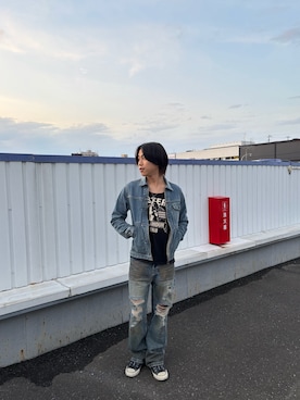 「HYSTERIC GLAMOUR（ヒステリックグラマー）のアイテム」を使った、しゅんやさん（メンズ・170cm）の秋コーディネート