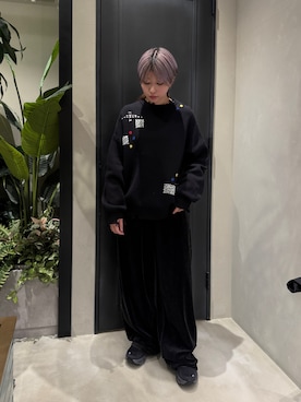 「On（オン）のアイテム」を使った、ユウチャンさん（レディース・162cm）の冬コーディネート