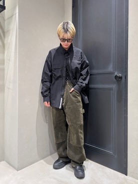 「アウトドアミックス」｜ユウチャンさん（レディース・162cm）の秋コーディネート