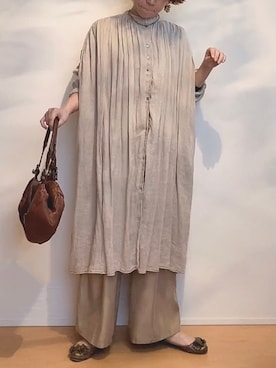 「pas de calais（パドカレ）のアイテム」を使った、hana☆さん（レディース・153cm）の春コーディネート