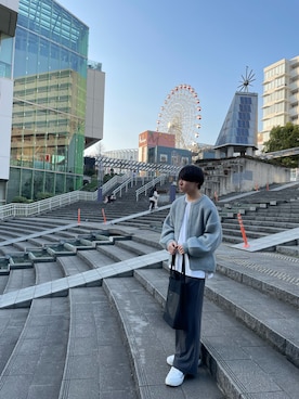 「NIKE（ナイキ）のナイキ エア フォース 1 PLT.AF.ORM ウィメンズシューズ / Nike Air Force 1 PLT.AF.ORM Women's Shoes＜22-29cm 展開＞（スニーカー）」を使った、よかぜ。さん（メンズ・172cm）の春コーディネート