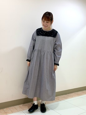 「アイテム（ドレスシューズ）」を使った、まほさん（レディース・161cm）の春コーディネート