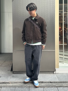 「LACOSTE（ラコステ）のアイテム」を使った、sakaiさん（メンズ・181cm）の秋コーディネート
