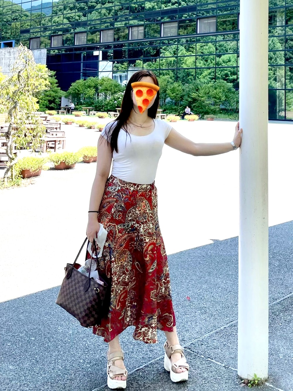 Louis Vuitton Monogram Neverfull PMを使った人気ファッション