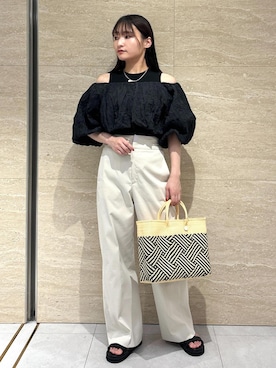 「アイテム（その他トップス）」を使った、AYAさん（レディース・158cm・20代）の春コーディネート
