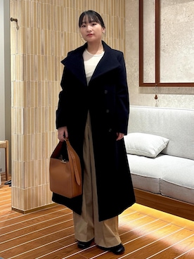 「アイテム（トップス）」を使った、AYAさん（レディース・158cm・20代）の秋コーディネート