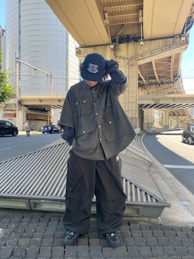 高尾尚樹さん(メンズ・165cm)の夏コーディネート