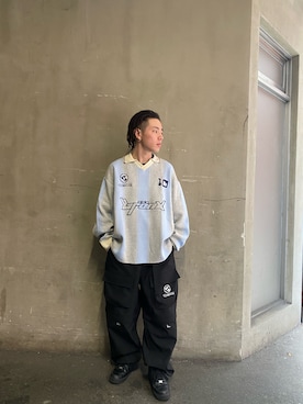 高尾尚樹さん(メンズ・165cm)の冬コーディネート