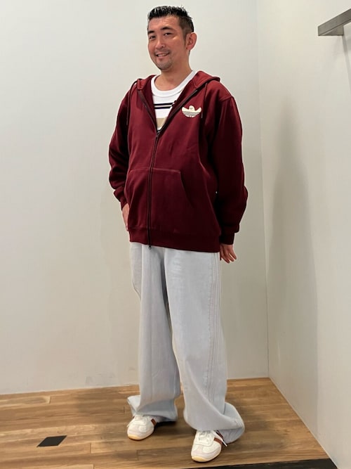 90sオルタナティブスポーツ長袖ストライプ ワッフル ティー / ロンT