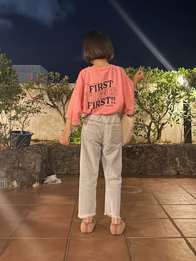「アイテム（パンプス）」を使った、なっぴょんさん（キッズ・130cm）の夏コーディネート