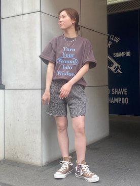「Ungrid（アングリッド）のアイテム」を使った、佐々木悠さん（骨格ストレート・レディース・159cm）の春コーディネート