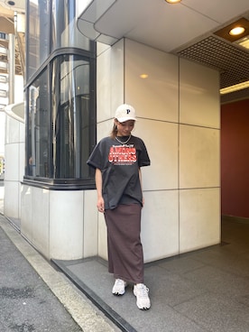 佐々木悠さん(レディース・158cm)の春コーディネート