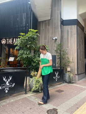 佐々木悠さん（レディース・158cm）の夏コーディネート