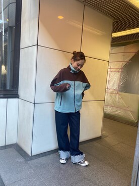 佐々木悠さん（レディース・158cm）の秋コーディネート