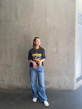 佐々木悠さん(レディース・158cm)の春コーディネート