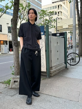 「LUSOR（ルーソル）のアイテム」を使った、koto さん（メンズ・182cm）の春コーディネート