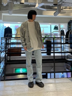「DISCOVERED（ディスカバード）のアイテム」を使った、koto さん（メンズ・182cm）の春コーディネート