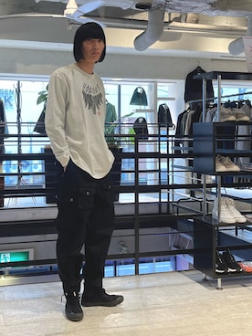 「B'2nd（ビーセカンド）のアイテム」を使った、koto さん（メンズ・182cm）の春コーディネート