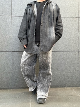 「アイテム（Tシャツ/カットソー）」を使った、hiroさん（メンズ・175cm・30代）の秋コーディネート