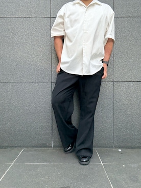 「アイテム（シャツ/ブラウス）」を使った、hiroさん（メンズ・175cm・30代）の夏コーディネート