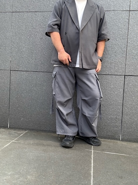 「カーゴパンツ」｜hiroさん（メンズ・175cm・30代）の秋コーディネート