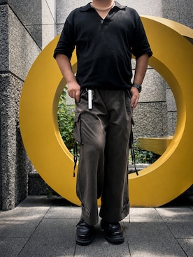 「アイテム（シューズ）」を使った、hiroさん（メンズ・175cm・30代）の秋コーディネート