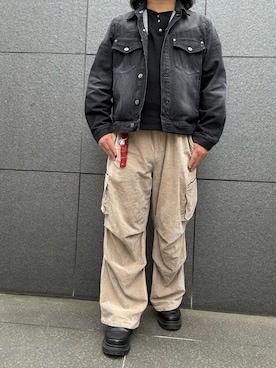 「アイテム（ジャケット/アウター）」を使った、hiroさん（メンズ・175cm）の春コーディネート