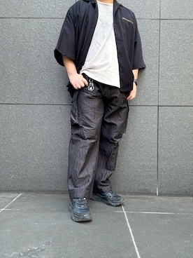 「アイテム（キーケース/キーアクセサリー）」を使った、hiroさん（メンズ・175cm）の夏コーディネート