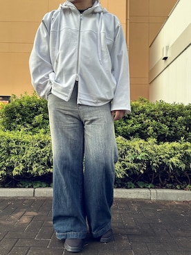 「Dr. Martens（ドクターマーチン）のアイテム（スニーカー）」を使った、hiroさん（メンズ・175cm）の秋コーディネート